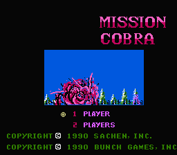 Mission Cobra screenshot 5 for NES